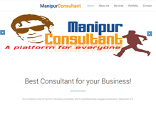 Tablet Screenshot of manipurconsultant.com